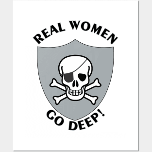 RealWomenGoDeep Posters and Art